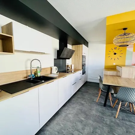 Apartamento La Calypso Jolie T3 Vue Terrasse Parking Wifi