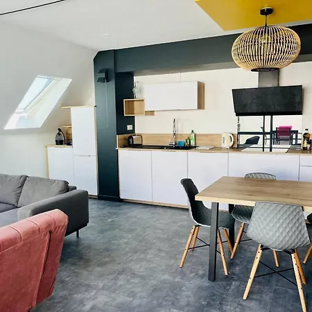La Calypso Jolie T3 Vue Terrasse Parking Wifi Apartamento *
