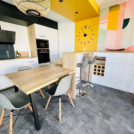 Apartamento La Calypso Jolie T3 Vue Terrasse Parking Wifi *