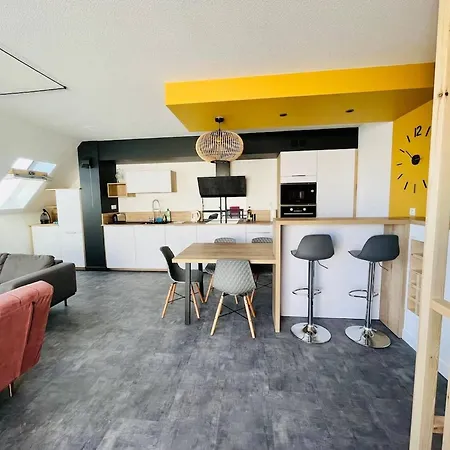 La Calypso Jolie T3 Vue Terrasse Parking Wifi Apartamento La Rochelle (Charente-Maritime)