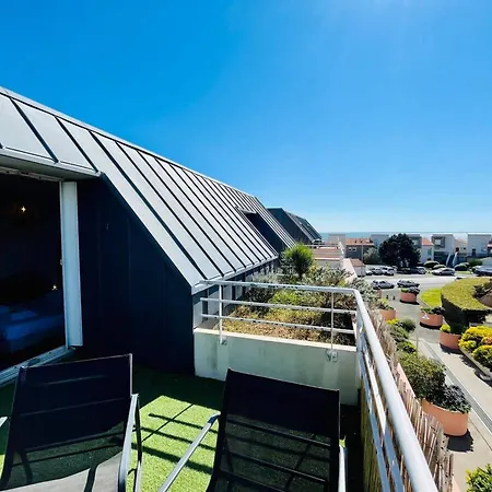 La Calypso Jolie T3 Vue Terrasse Parking Wifi Apartamento