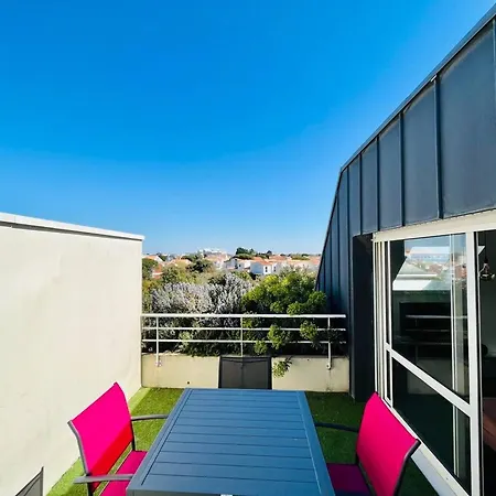 Apartamento La Calypso Jolie T3 Vue Terrasse Parking Wifi